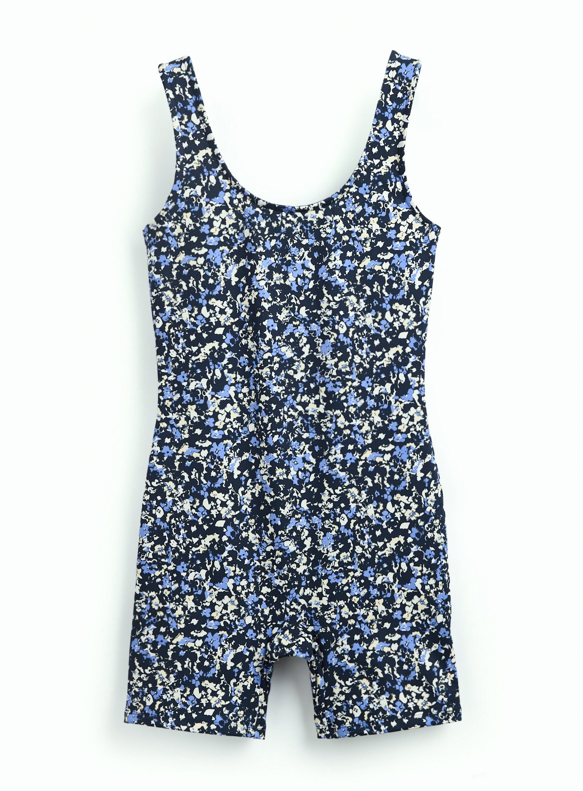 REAKTIV Ditsy Floral Print All-in-One Unitard  XS - Image 3 thumbnail